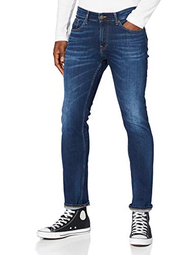 Tommy Hilfiger Jeans pour hommes Slim Scanton ASDBS, étirement bleu foncé d'Aspen, W27 / L32