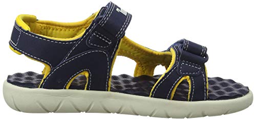 Timberland Unisex-Kinder Perkins Row-2-Strap Sandalen, Blau (Black Iris Xn0), 32 EU