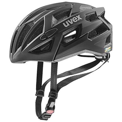 Casque de vélo Uvex Unisex Race 7 noir mat, taille 51-55 cm