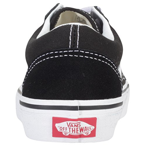 Vans Unisex-Kinder Old Skool Sneaker, Schwarz (Black/True White 6bt), 30.5 EU