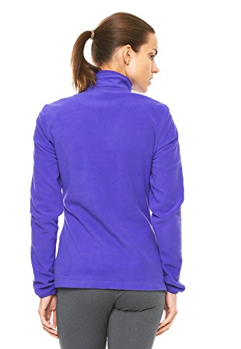 Reebok Womens Reebok Damen Langärmliges Shirt Fleece, Ultima Purple, M T-Shirt