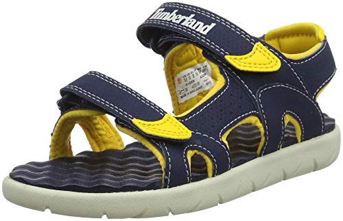 Timberland Unisex-Kinder Perkins Row-2-Strap Sandalen, Blau (Black Iris Xn0), 32 EU