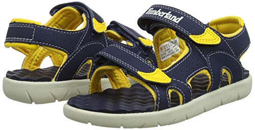 Timberland Unisex-Kinder Perkins Row-2-Strap Sandalen, Blau (Black Iris Xn0), 32 EU