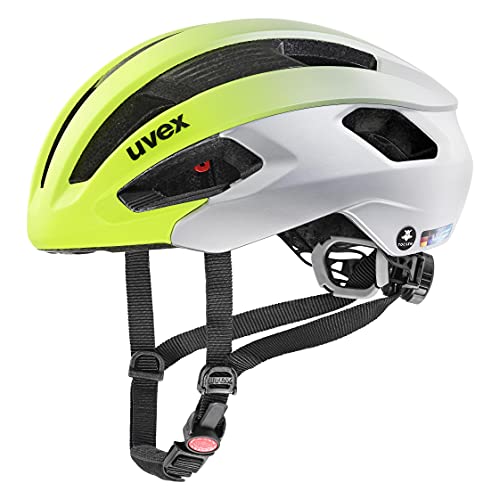 Uvex Unisex Uvex Rise Cc Tocsen Neon Yellow-Silver M 52-56 Bike Helmet