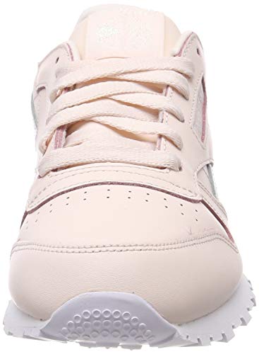 Reebok Classic Leather Turnschuhe, Pink (Pale Pink/White Pale Pink/White), 13 UK Kind