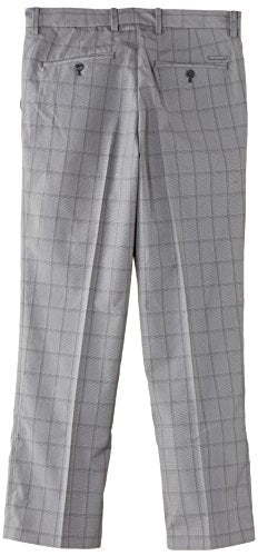 Ashworth Men's Ashworth Men'S Plaid Stretch Flat Front Trousers