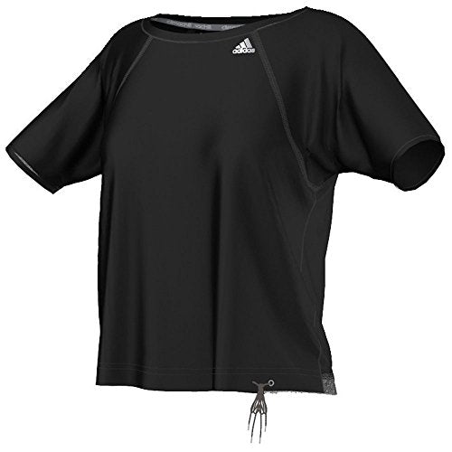 adidas Women's Climachill Loose T-Shirt - Black, X-Small
