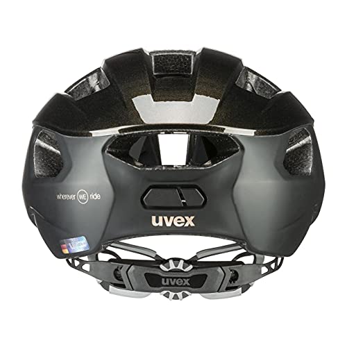 Uvex Womens Uvex Rise Cc Black Goldflakes We 52-56 Bike Helmet