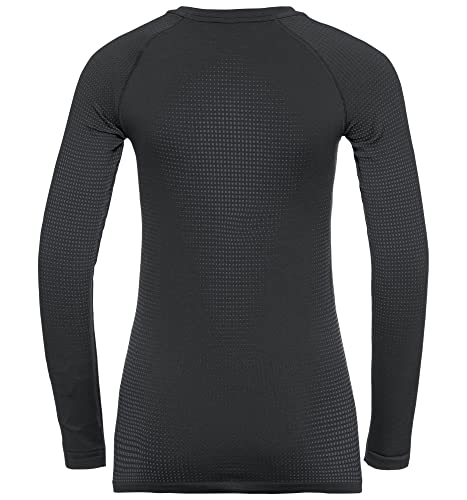 Odlo Performance Warm Eco Sweatshirt Schwarz - Neu Odlo Graphite Grey XS