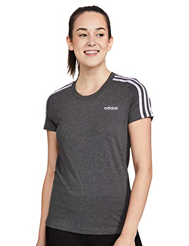 Adidas Unisexe W E 3S Slim Tee T-Shirt .