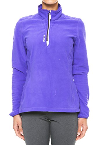 Reebok Womens Reebok Damen Langärmliges Shirt Fleece, Ultima Purple, Xs T-Shirt