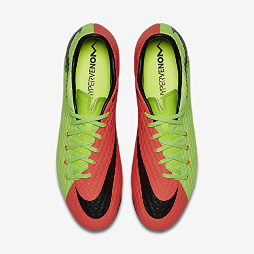 Nike Herren Hypervenom Phelon 3 Fg Fußballschuhe, Grün (Elctrc Green/Black-Hyper Orange-Volt), 42.5 EU