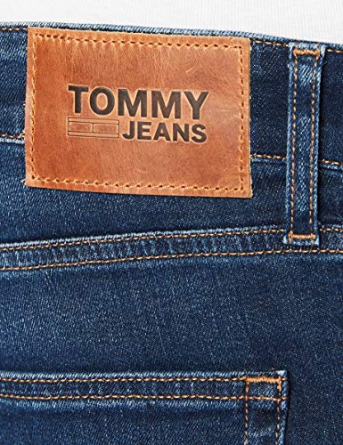Tommy Hilfiger Jeans pour hommes Slim Scanton ASDBS, étirement bleu foncé d'Aspen, W27 / L32
